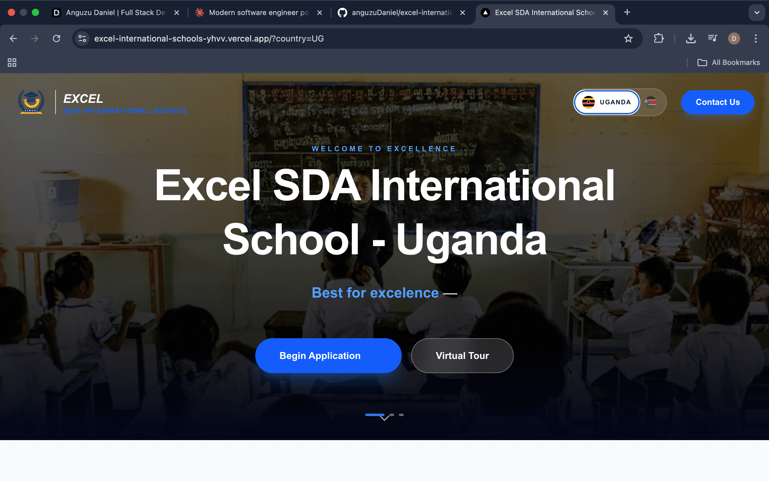 Excel Schools screenshot